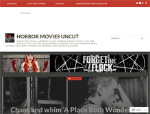 Tablet Screenshot of horrormoviesuncut.com